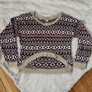 🐒 3 for $15 Hi-Lo Crop Sweater